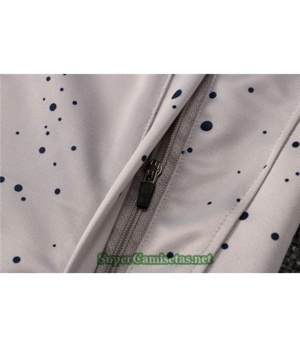 Tailandia Chaqueta Chandal Jordan Psg Gris Claro 2021/22 Col Haut