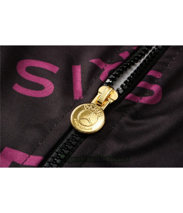 Tailandia Chaqueta Chandal Jordan Psg Sombrero Negro 2021/22