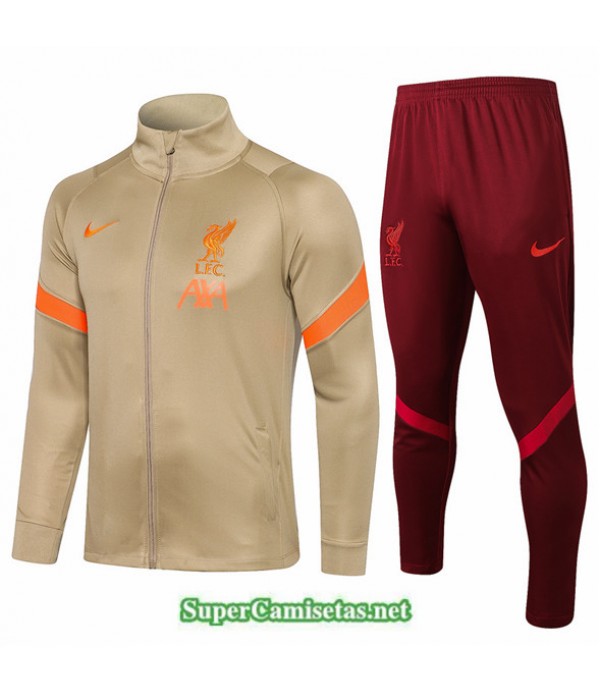 Tailandia Chaqueta Chandal Liverpool Caqui 2021/22...