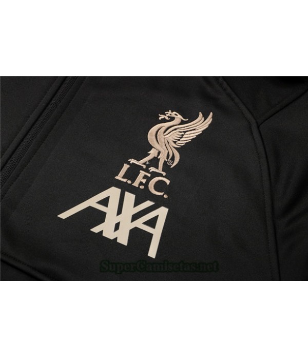 Tailandia Chaqueta Chandal Liverpool Sombrero Negro 2021/22