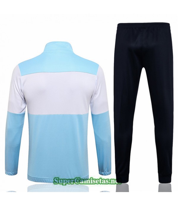 Tailandia Chaqueta Chandal Manchester City Azul Claro 2021/22