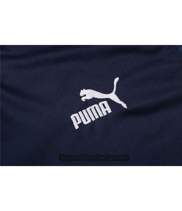 Tailandia Chaqueta Chandal Manchester City Sombrero Azul Oscuro 2021/22