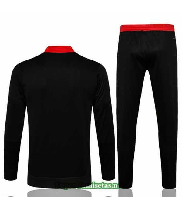 Tailandia Chaqueta Chandal Manchester United Negro 2021/22