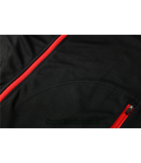 Tailandia Chaqueta Chandal Manchester United Negro 2021/22