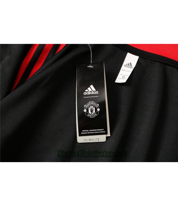 Tailandia Chaqueta Chandal Manchester United Negro 2021/22