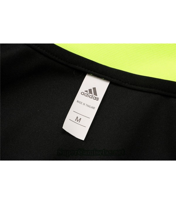 Tailandia Chaqueta Chandal Manchester United Negro/amarillo Col Haut 2021/22