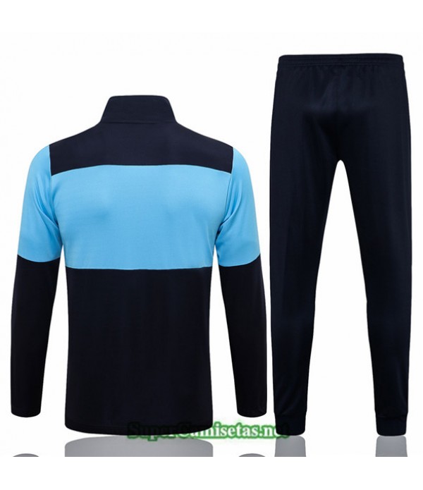 Tailandia Chaqueta Chandal Marsella Azul Oscuro 2021/22