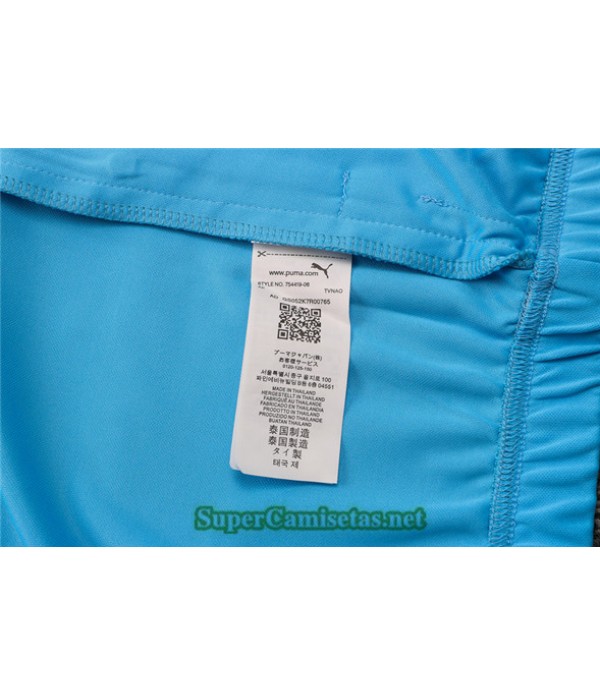 Tailandia Chaqueta Chandal Marsella Azul Claro/blanco 2021/22