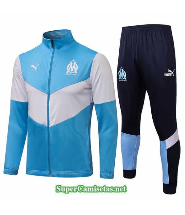 Tailandia Chaqueta Chandal Marsella Azul Claro/bla...