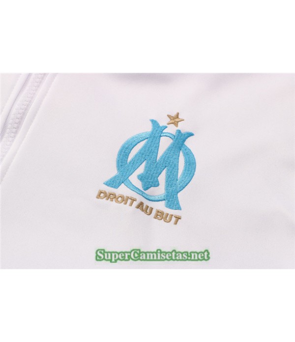 Tailandia Chaqueta Chandal Marsella Sombrero Blanco 2021/22