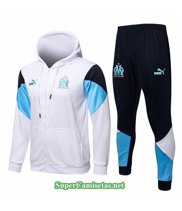 Tailandia Chaqueta Chandal Marsella Sombrero Blanc...