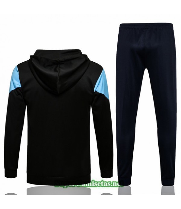 Tailandia Chaqueta Chandal Marsella Sombrero Negro 2021/22