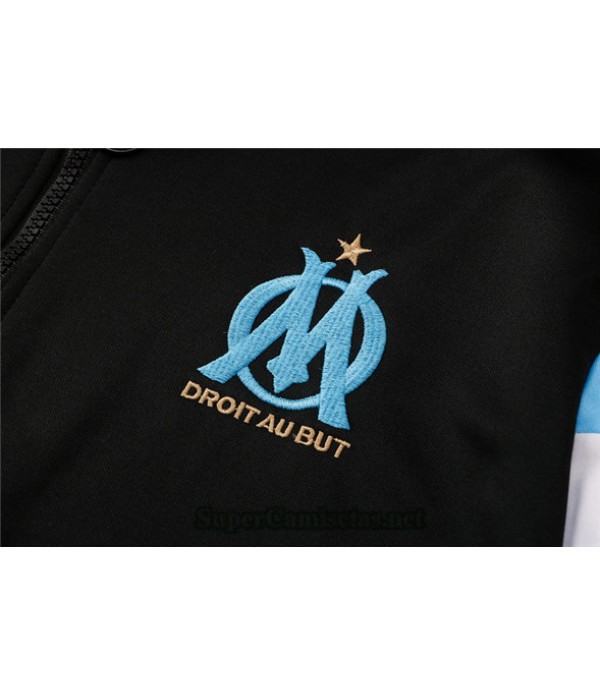 Tailandia Chaqueta Chandal Marsella Sombrero Negro 2021/22