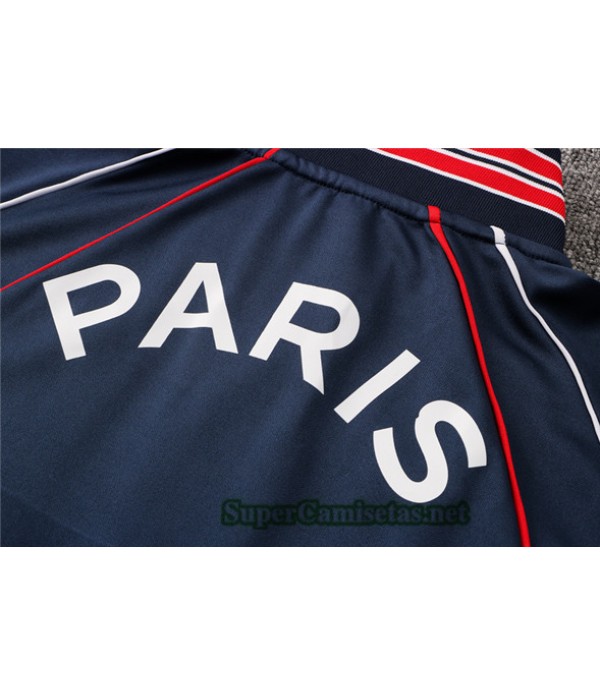 Tailandia Chaqueta Chandal Psg Jordan Azul Oscuro /rojo 2021/22