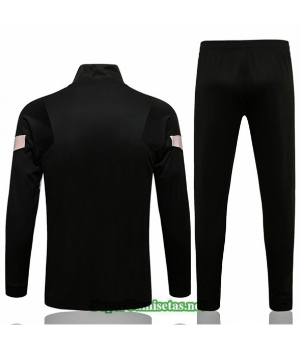 Tailandia Chaqueta Chandal Psg Negro Col Haut 2021/22