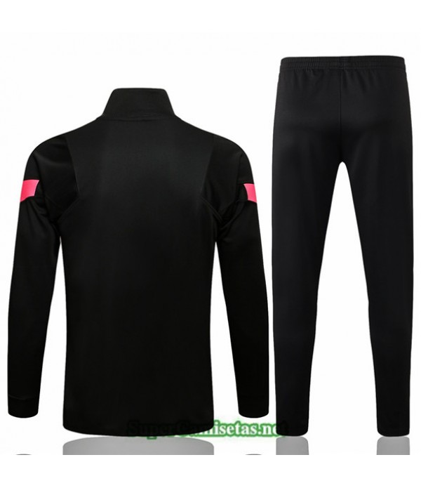 Tailandia Chaqueta Chandal Psg Negro Col Haut 2021/22