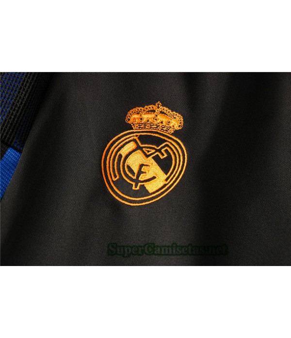 Tailandia Chaqueta Chandal Real Madrid Negro/azul 2021/22