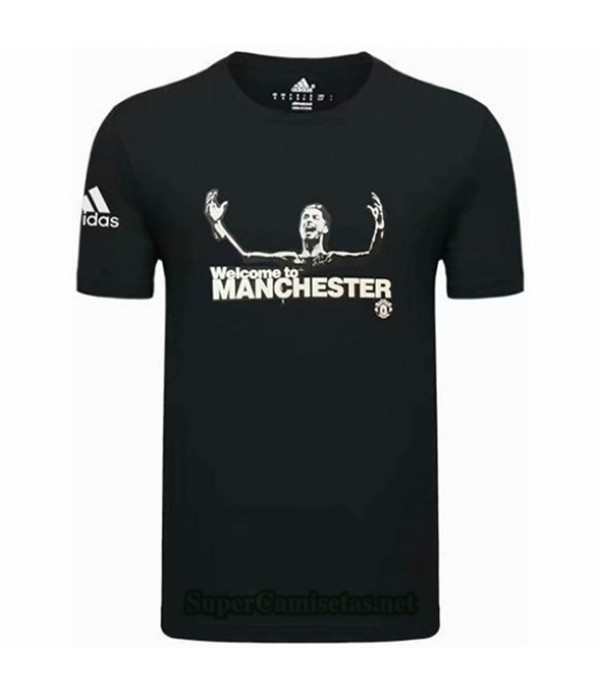 Tailandia Cristiano Ronaldo Equipacion Camiseta Manchester United Negro 2021/22
