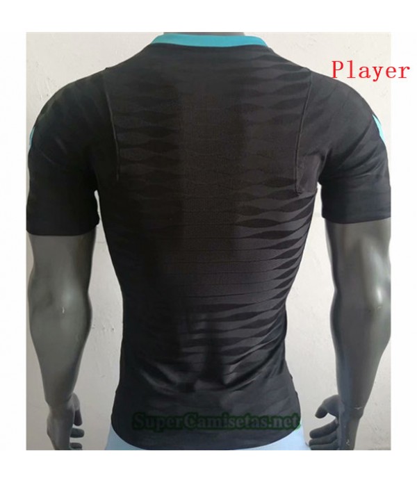 Tailandia Entrenamiento Equipacion Camiseta Player Version Inter Milan Negro 2021/22