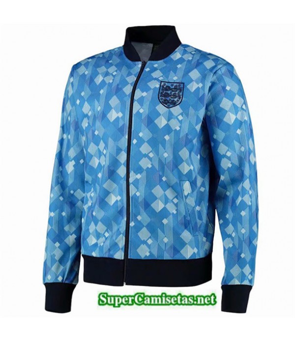 Tailandia Equipacion Camiseta Inglaterra Jacket Azul Hombre 1990