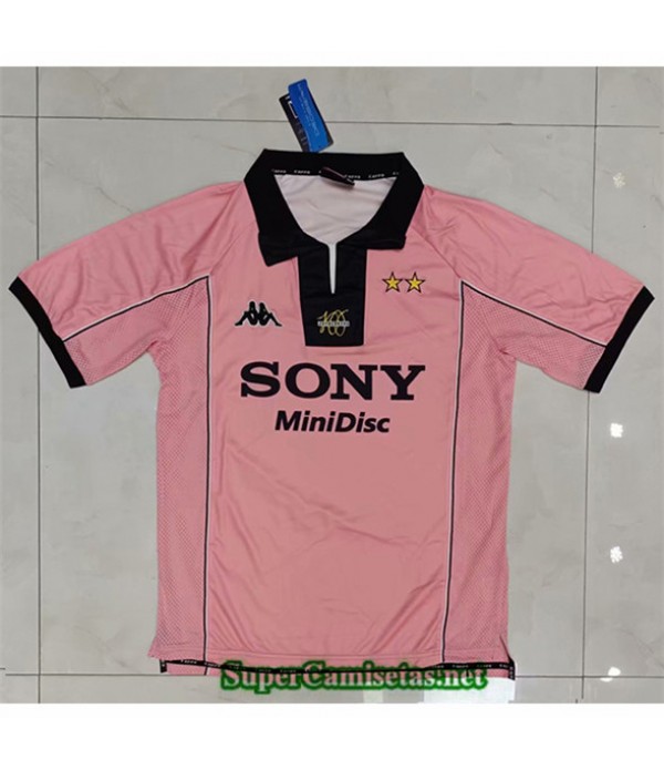 Tailandia Equipacion Camiseta Juventus Edición Clásica Centenaria Hombre 1997 1998