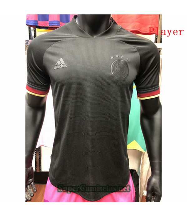 Tailandia Equipacion Camiseta Player Version Alemania Negro 2020/21