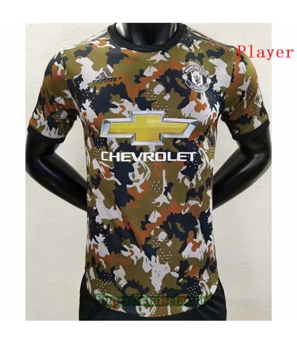 Tailandia Equipacion Camiseta Player Version Manchester United 2021/22