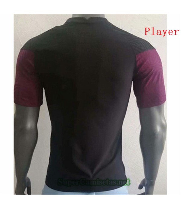 Tailandia Equipacion Camiseta Player Version Psg Jordan Negro 2020/21