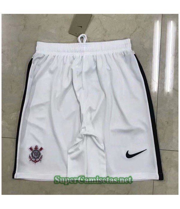 Tailandia Pantalones Equipacion Camiseta Corinthians Blanco 2021/22