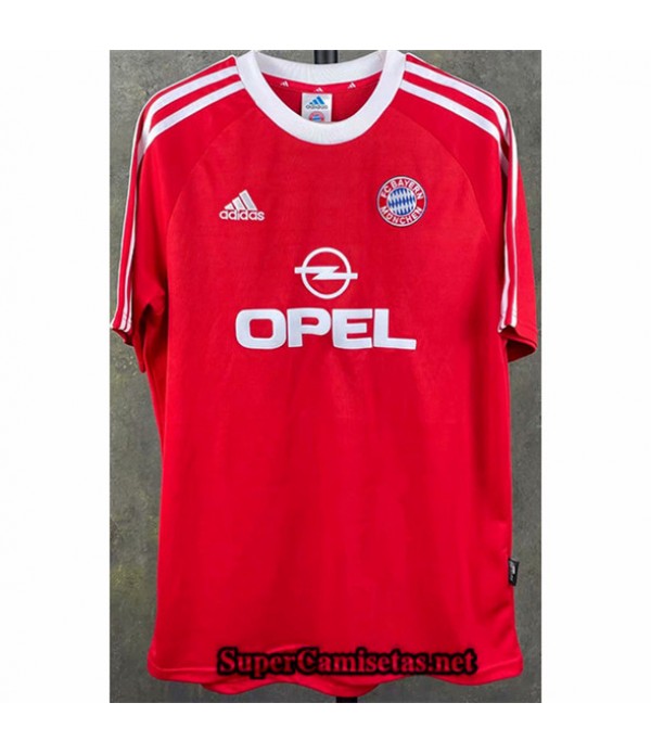 Tailandia Prima Equipacion Camiseta Bayern Munich Hombre 2000 01
