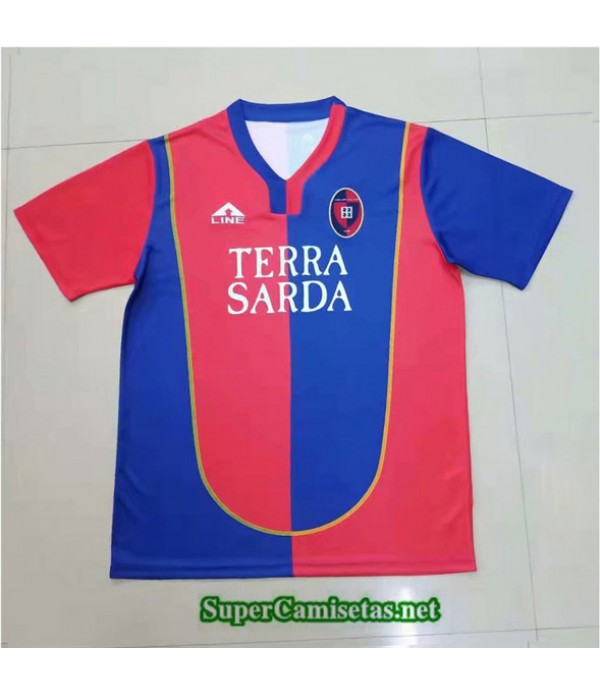 Tailandia Prima Equipacion Camiseta Cagliari Hombre 2004 05