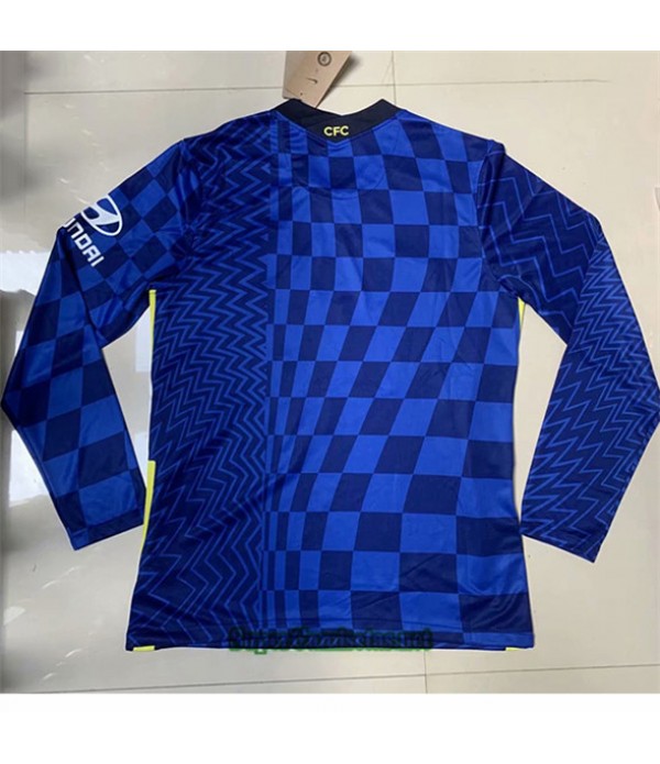 Tailandia Prima Equipacion Camiseta Chelsea Manga Larga 2021/22