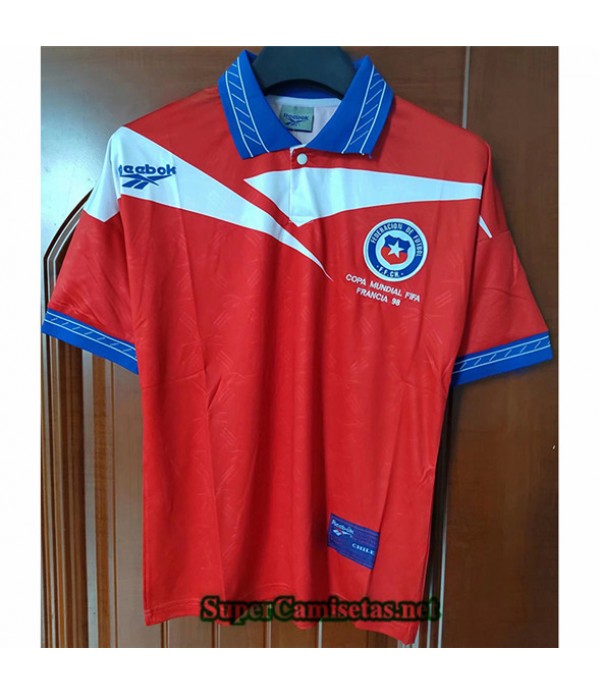 Tailandia Prima Equipacion Camiseta Chile Hombre 1998