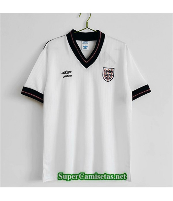 Tailandia Prima Equipacion Camiseta Inglaterra Hombre 1984 87