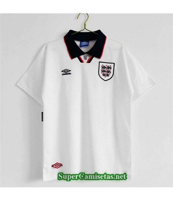 Tailandia Prima Equipacion Camiseta Inglaterra Hombre 1994 95