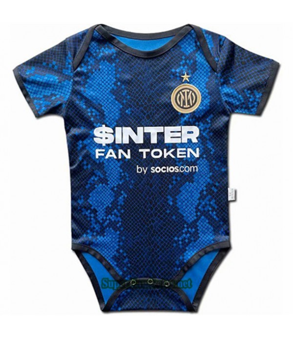 Tailandia Prima Equipacion Camiseta Inter Milan Bebé 2021/22