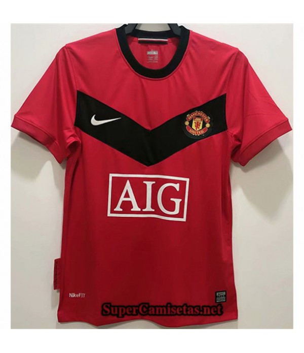 Tailandia Prima Equipacion Camiseta Manchester United Hombre 2010