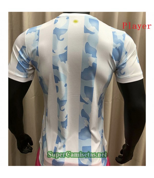 Tailandia Prima Equipacion Camiseta Player Version Argentina 2020/21
