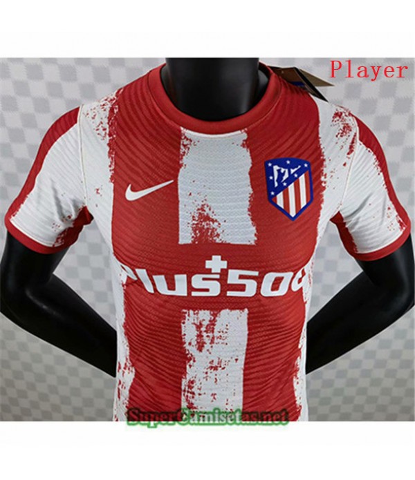 Tailandia Prima Equipacion Camiseta Player Version Atletico Madrid 2021/22