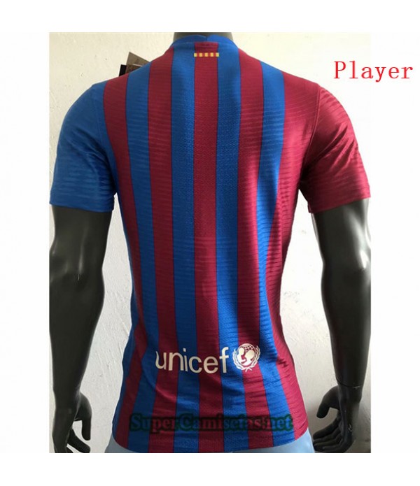 Tailandia Prima Equipacion Camiseta Player Version Barcelona 2021/22