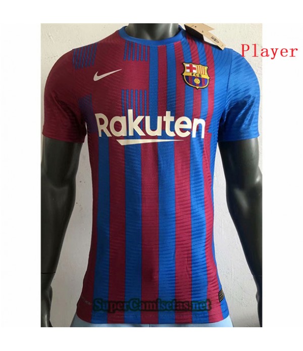 Tailandia Prima Equipacion Camiseta Player Version Barcelona 2021/22