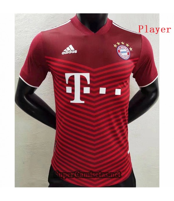 Tailandia Prima Equipacion Camiseta Player Version Bayern Munich 2021/22