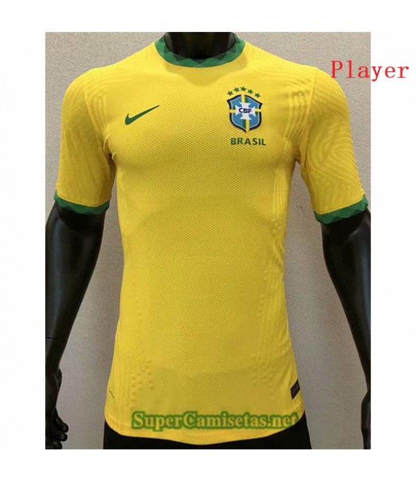 Tailandia Prima Equipacion Camiseta Player Version Brasil 2020/21