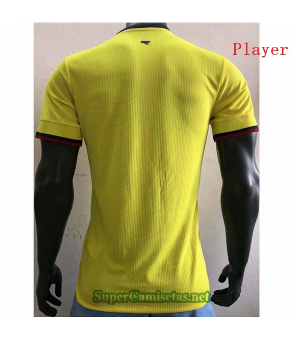 Tailandia Prima Equipacion Camiseta Player Version Colombia 2021/22