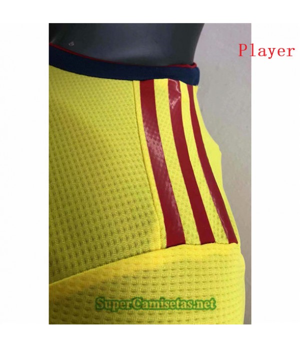 Tailandia Prima Equipacion Camiseta Player Version Colombia 2021/22