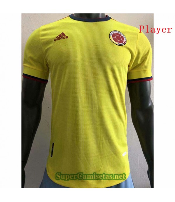 Tailandia Prima Equipacion Camiseta Player Version Colombia 2021/22