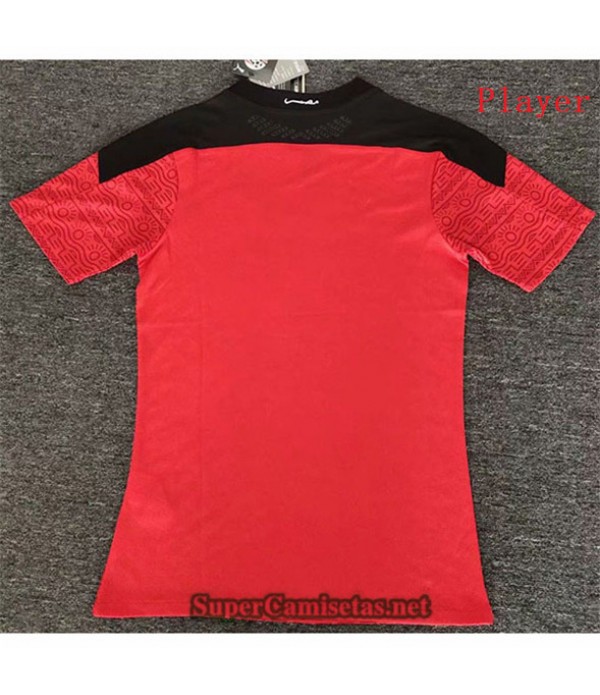 Tailandia Prima Equipacion Camiseta Player Version Egipto Rojo 2020/21