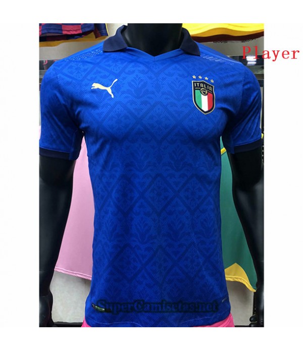 Tailandia Prima Equipacion Camiseta Player Version Italia 2020/21