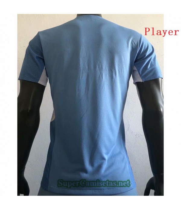 Tailandia Prima Equipacion Camiseta Player Version Manchester City 2021/22