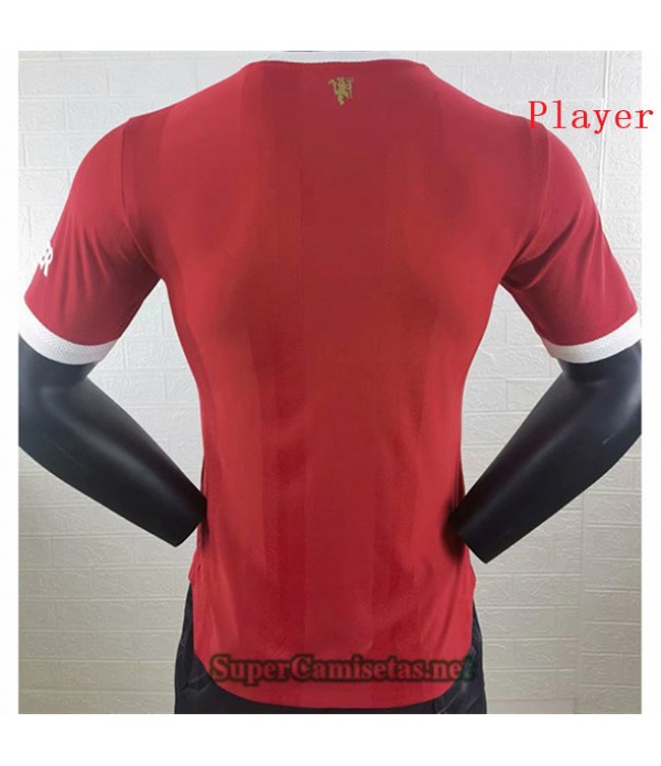 Tailandia Prima Equipacion Camiseta Player Version Manchester United 2021/22